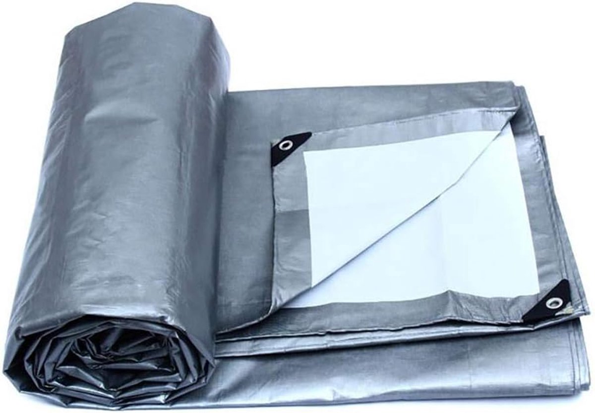 Gewatteerd polyethyleen waterdicht regenbestendig schaduwdoek isolerend schaduwdoek voor buiten, 2 kleuren 180 / ㎡ (kleur: # 2, maat: 6 x 4 m)