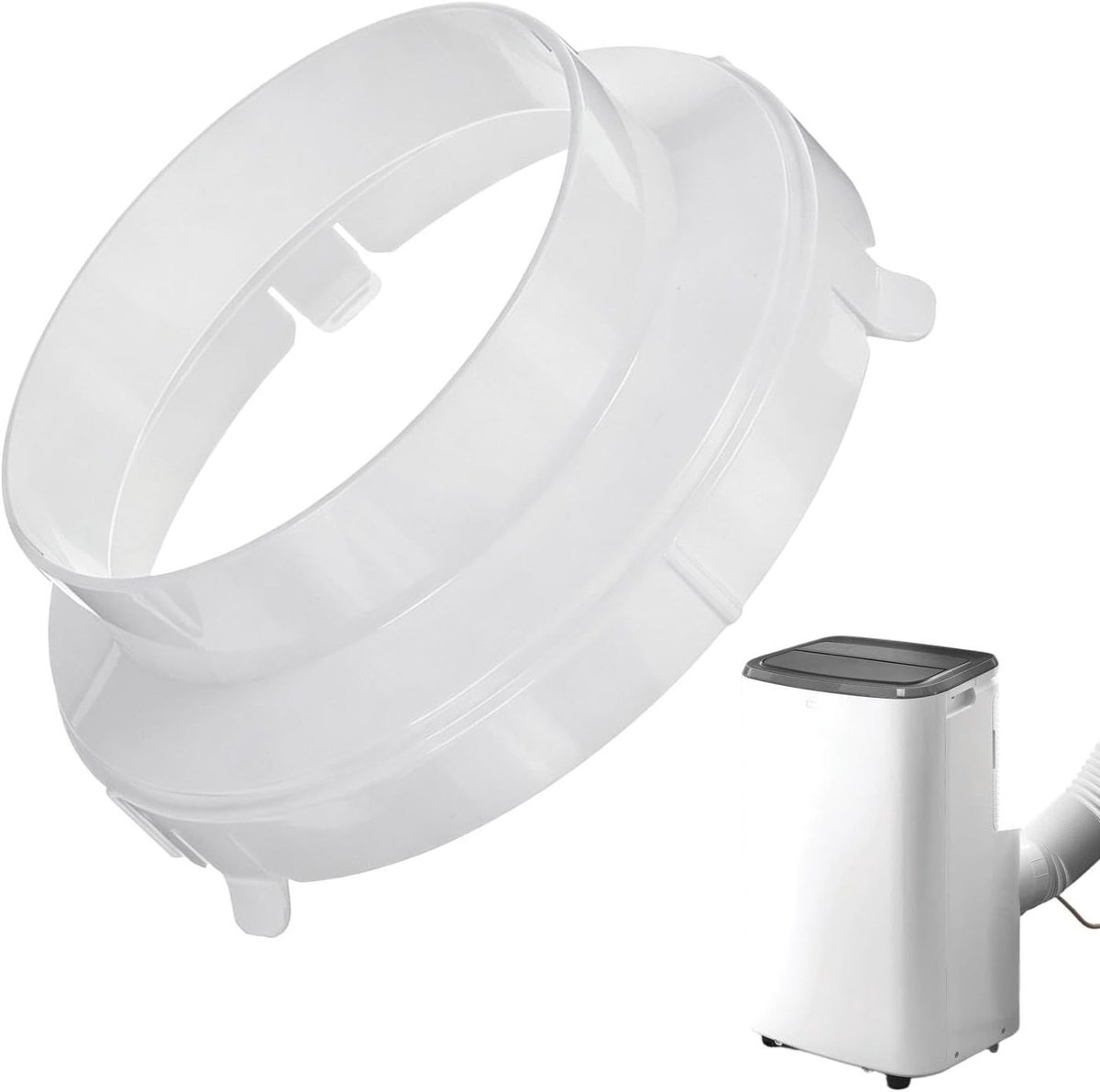AC Uitlaatslang Adapter 15 cm Anti-Lek Vervanging