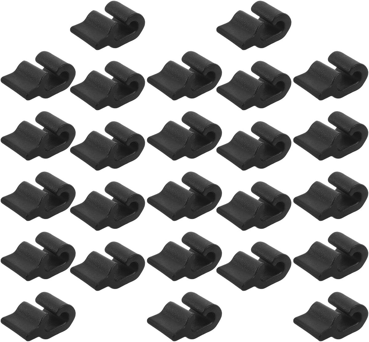 100 Stuks Duurzame Plastic Kooiverbinders voor Huisdierkooien Universele Rasterkubus Organizer Connectoren voor Honden Kleine Dieren Versterkte Bevestigingsclips voor Opslag Ren