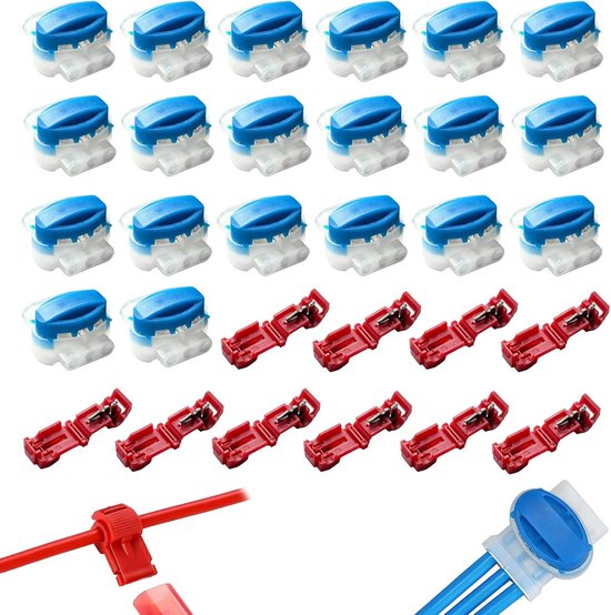 314 Kabelverbinders voor robotmaaier, 20 stuks, waterdicht, met 10 connectoren — afbeelding 5