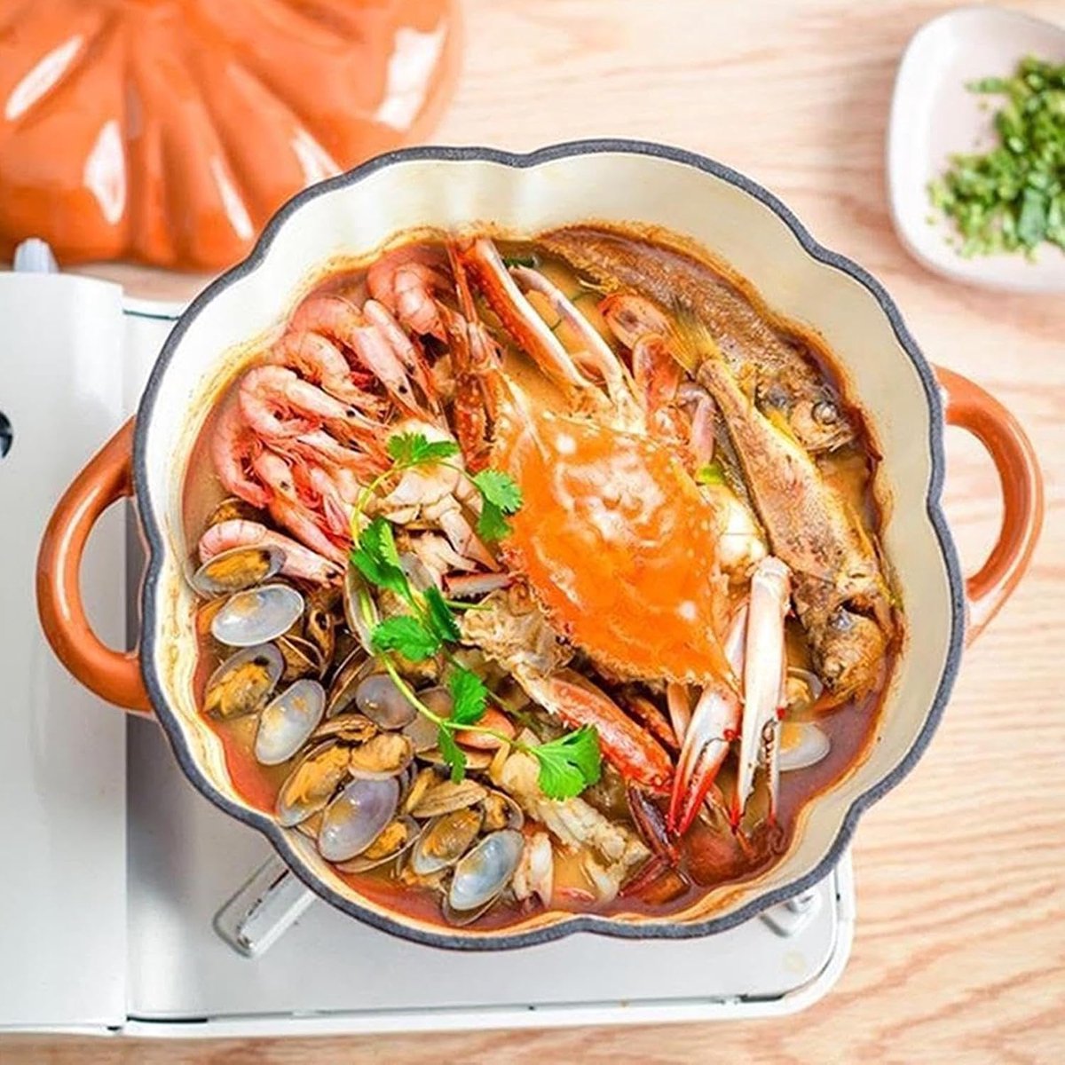 Kookpotten Voor Het Koken En Bereiden Van Maaltijden Schattige