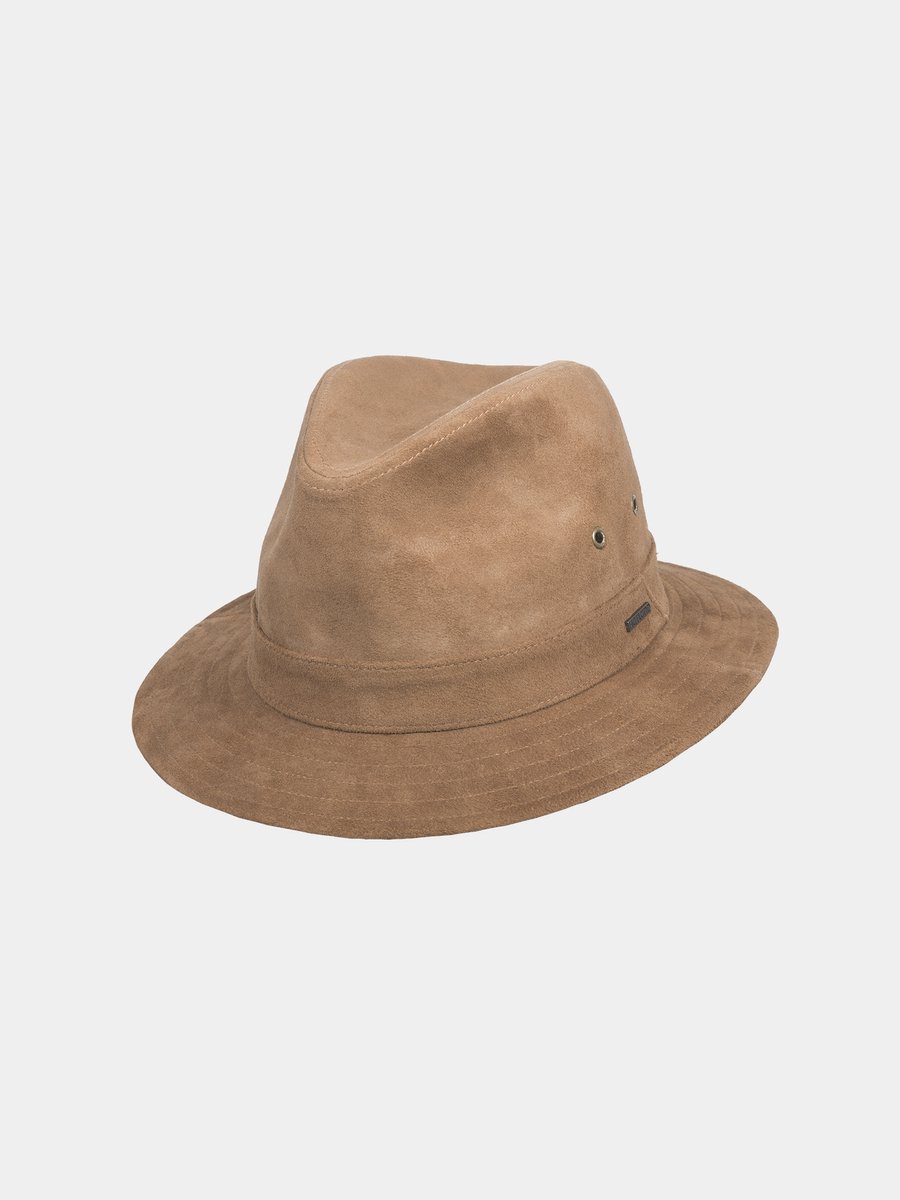 Eldoret - Suède hoed - Beige