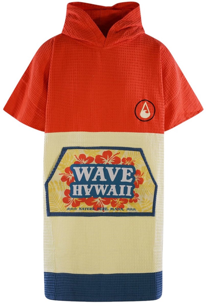 Poncho Wave Hawaii Travel Poncho Wailua S - M WH4068 Multikleur 95 x 75 cm