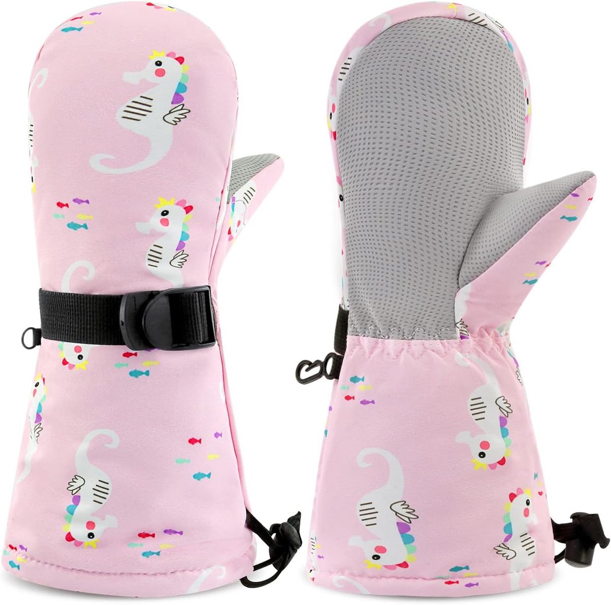 Handschoenen voor kinderen, waterdicht, handschoenen, ademend, warm, outdoor ski, voor baby's en meisjes van 2 tot 6 jaar