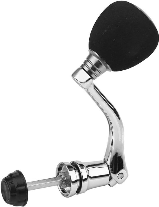 Vervangende metalen handgreep voor vismolens met grip, geschikt voor spinning reels en verbeterde prestaties — afbeelding 2