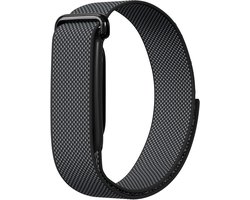 Nylon bandje - Geschikt voor Fitbit Air - Zwart