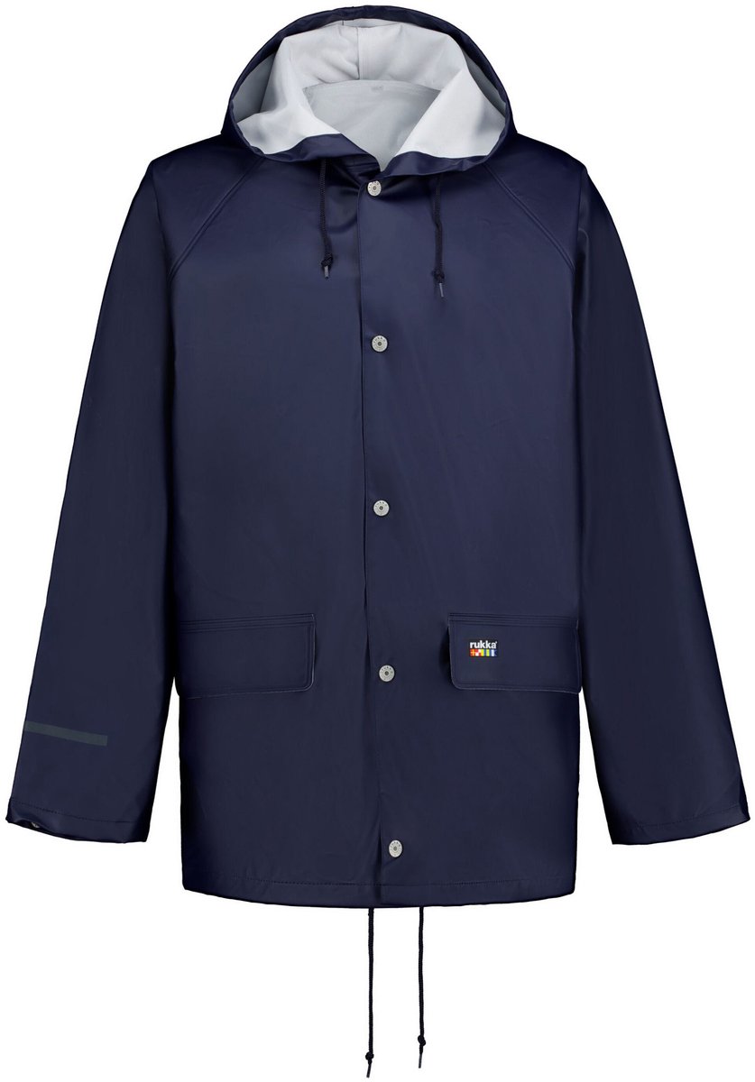 Rukka Lehmus Regenjas Man Blauw
