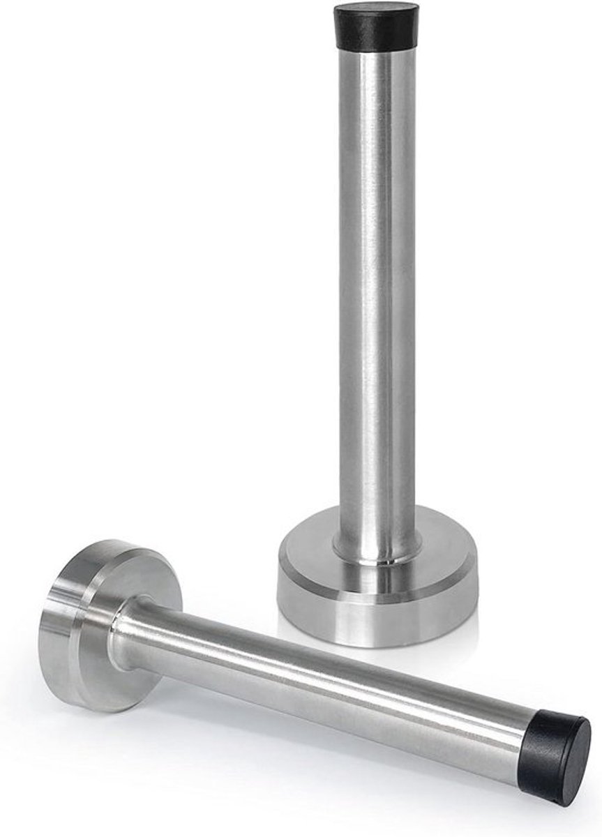 Deurstopper - 5 inch - Roestvrijstalen wandbeschermer - Voor dichte deuren