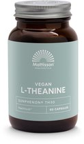 Mattisson - L-Theanine 200 mg - Aminozuur Camellia Sinensis - Supplement Stemming, Slaap & Angst - 60 Capsules