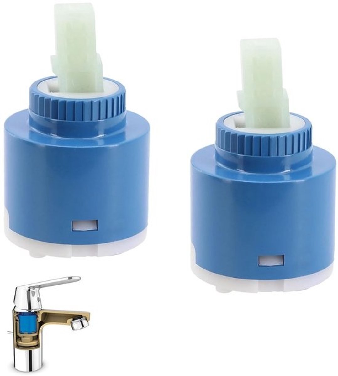 Keramisch patroon van 35 mm - Vervangingspatroon voor waterkranen