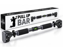 B-Physic Optrekstang Deurkozijn – Pull Up Bar – 72-100 cm – Zonder Boren – 200 kg – Fitness & Krachttraining