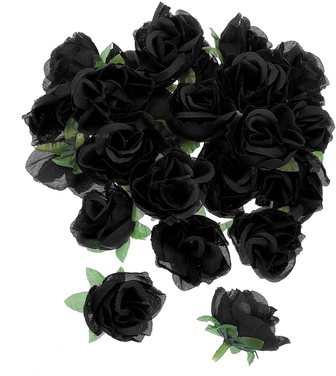 Mini Kunstmatige Rozen Bloemkoppen voor Decoratie