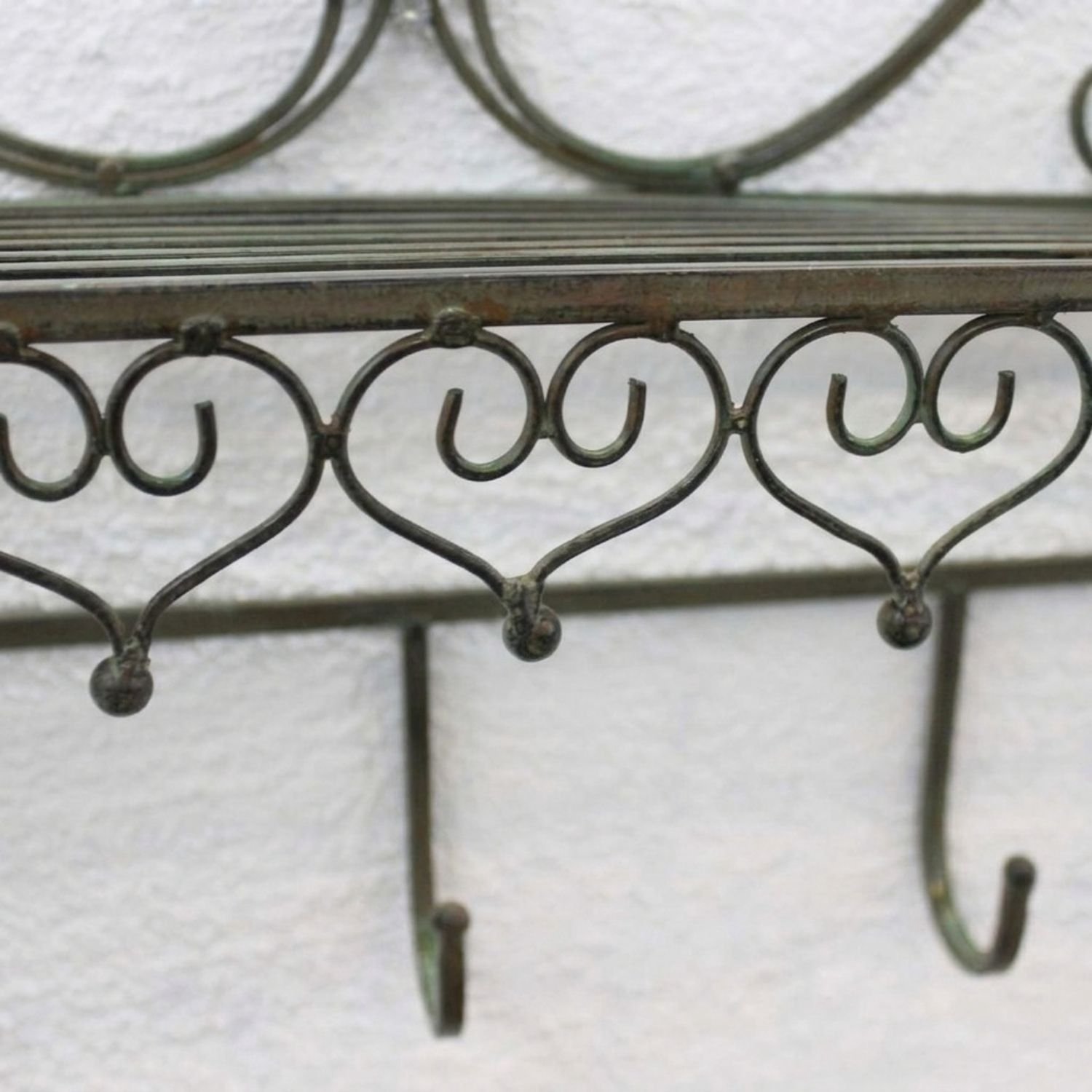 ApexArte® Wandkapstok met Hoedenplank - Kapstok - Wandplank - Halmeubel