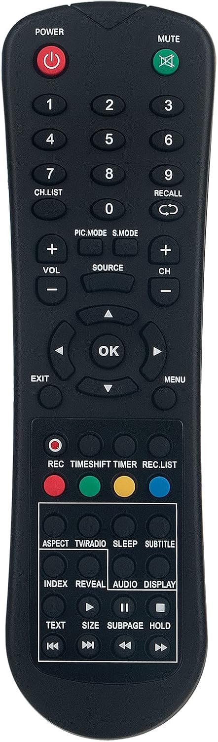 Afstandsbediening voor Akai LED TV - Compatibel met AKTV5021T - Geen programmering nodig - Eenvoudig in gebruik - ServiceTopper