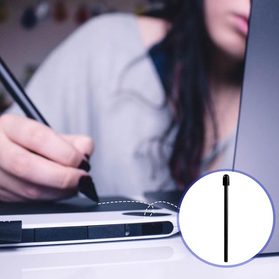 Markeerstiftpunten 10 Stuks - Zachte Vezel - Vervangende Penpunten voor Stylus - Navulbaar met Verwijdergereedschap m-winkel - m-winkel — afbeelding 4