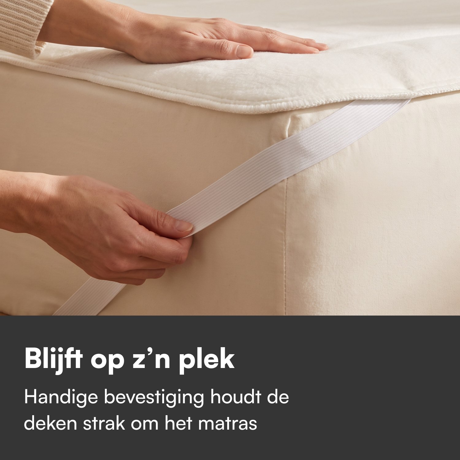 Elektrische Onderdeken 160 x 200 cm – 2 Persoons Warmtedeken – 2 Apart Instelbare Bedieningen – Zacht Fleece – Elektrische Deken voor Bed – foto 2