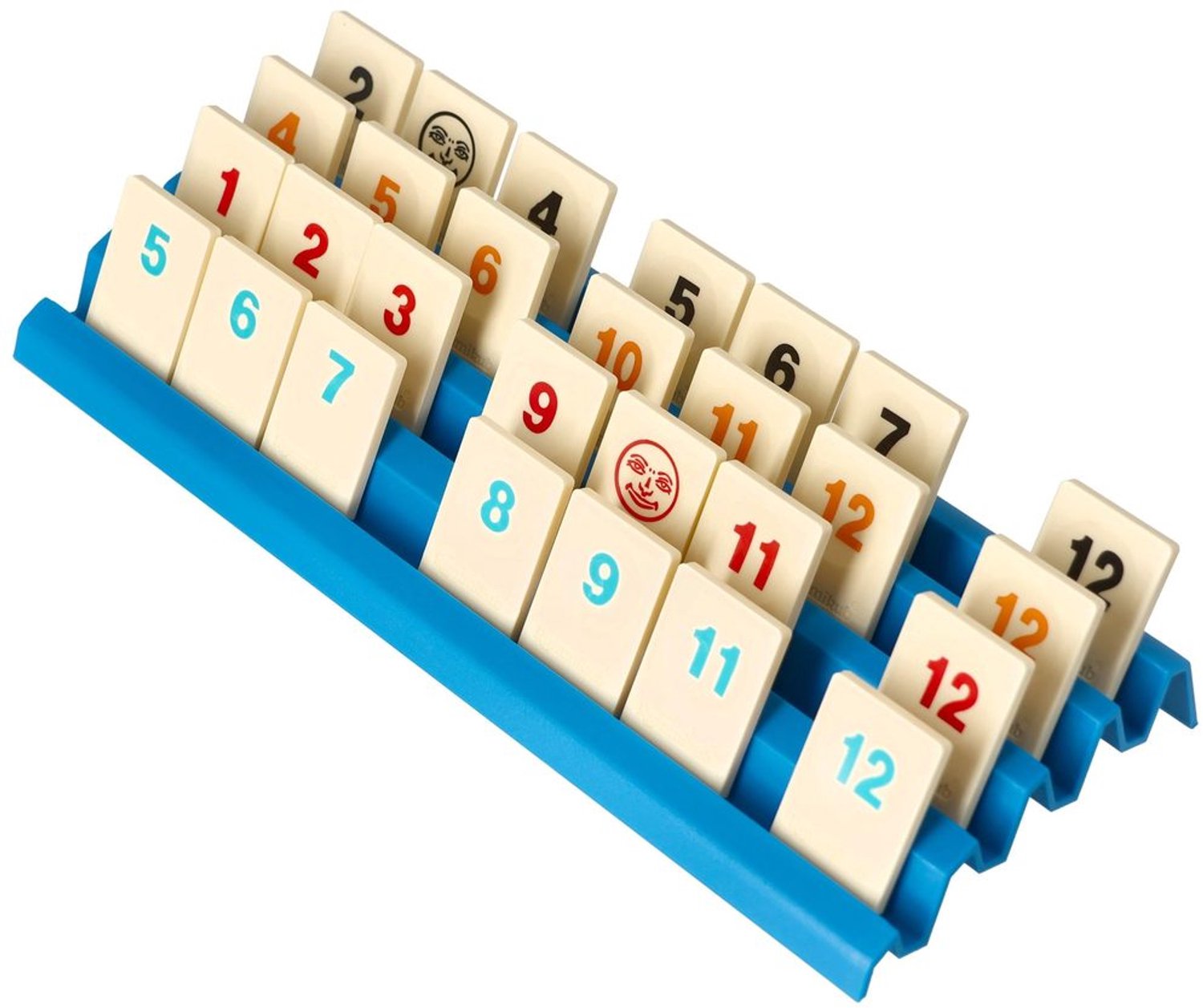 Plastic Houder voor Rummikub met 4 Slots