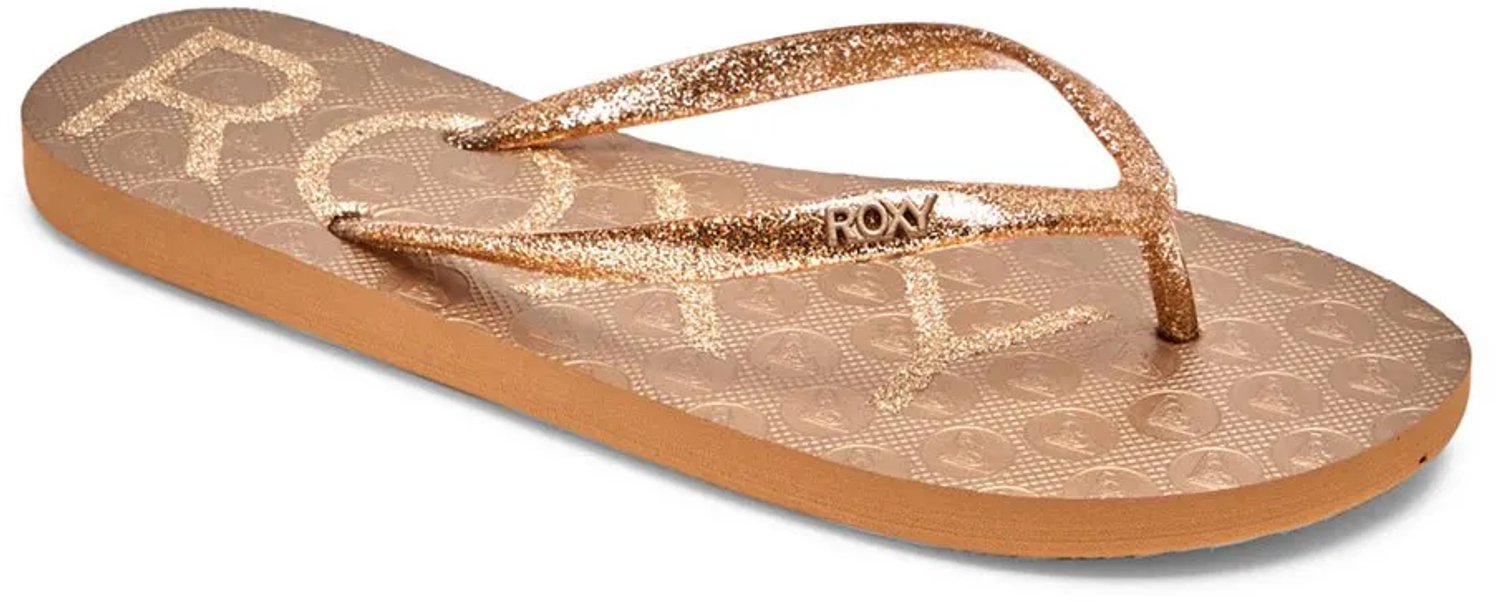 Roxy Viva Sparkle Slippers Vrouw Bruin