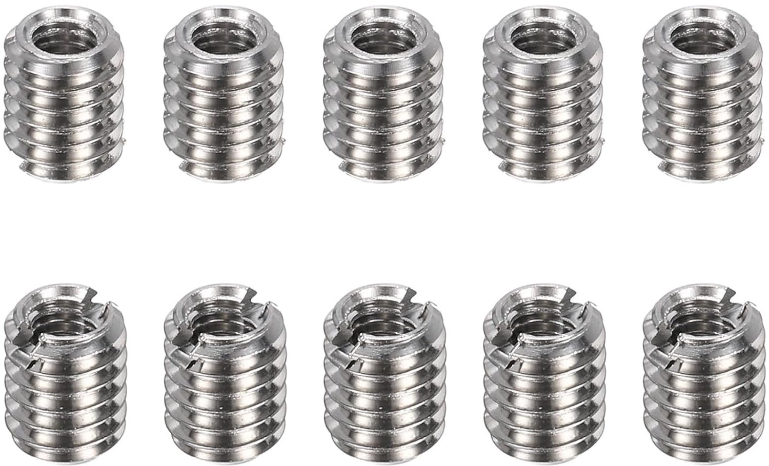 Gewindeadapter M4 naar M2.5, 5 mm lang, 10 stuks