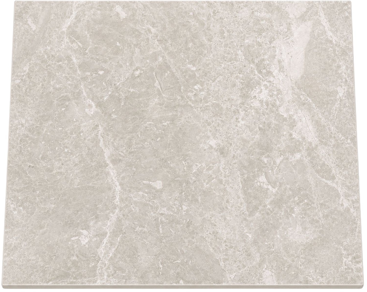 KOLM - Compact HPL-tafelblad - Crème Navona - 90 × 90 cm - 12 mm