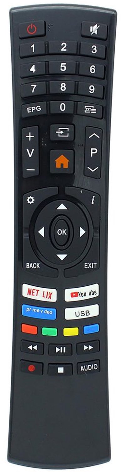 Vervangende Afstandsbediening voor Smart TV