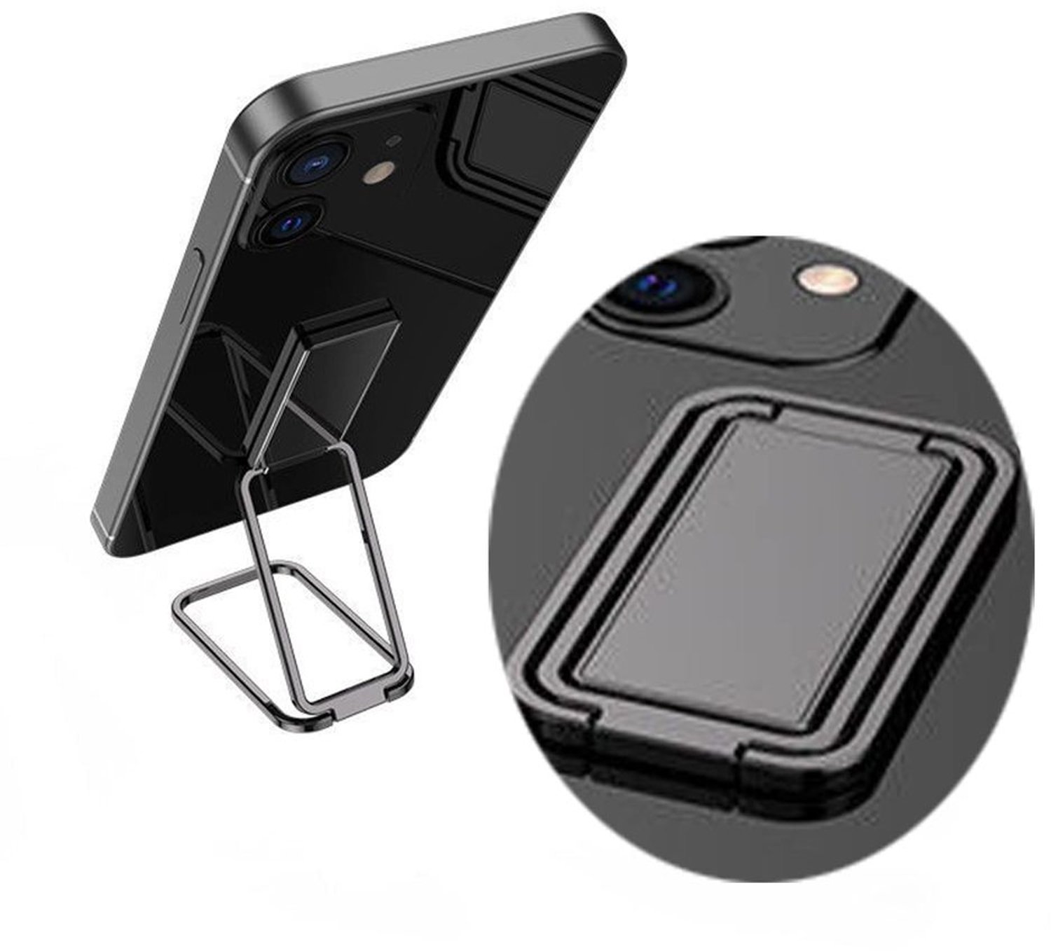 Verstelbare Telefoonringhouder met 360° Rotatie