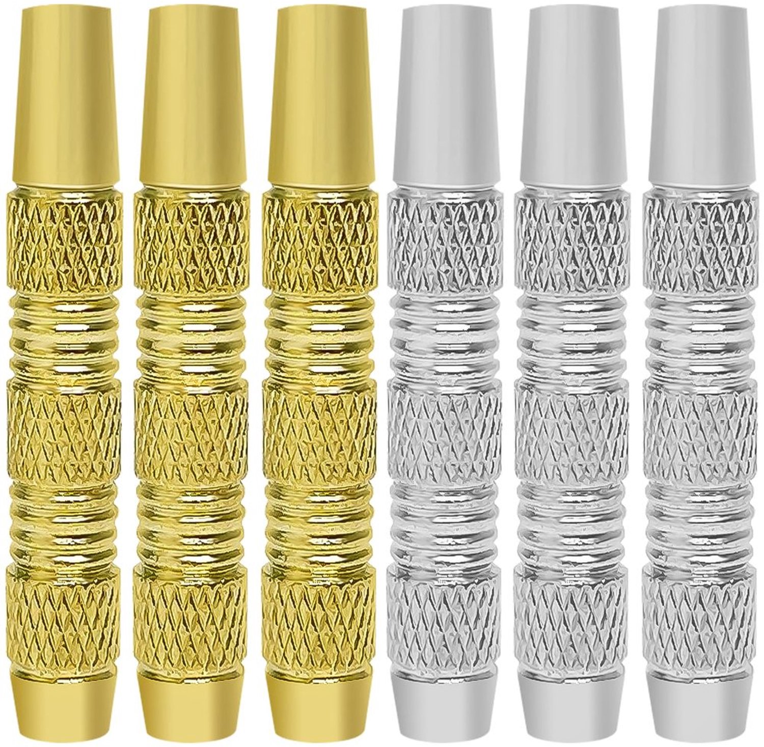 Set van 6 Vervangbare Darts met Stalen Tip en Grip