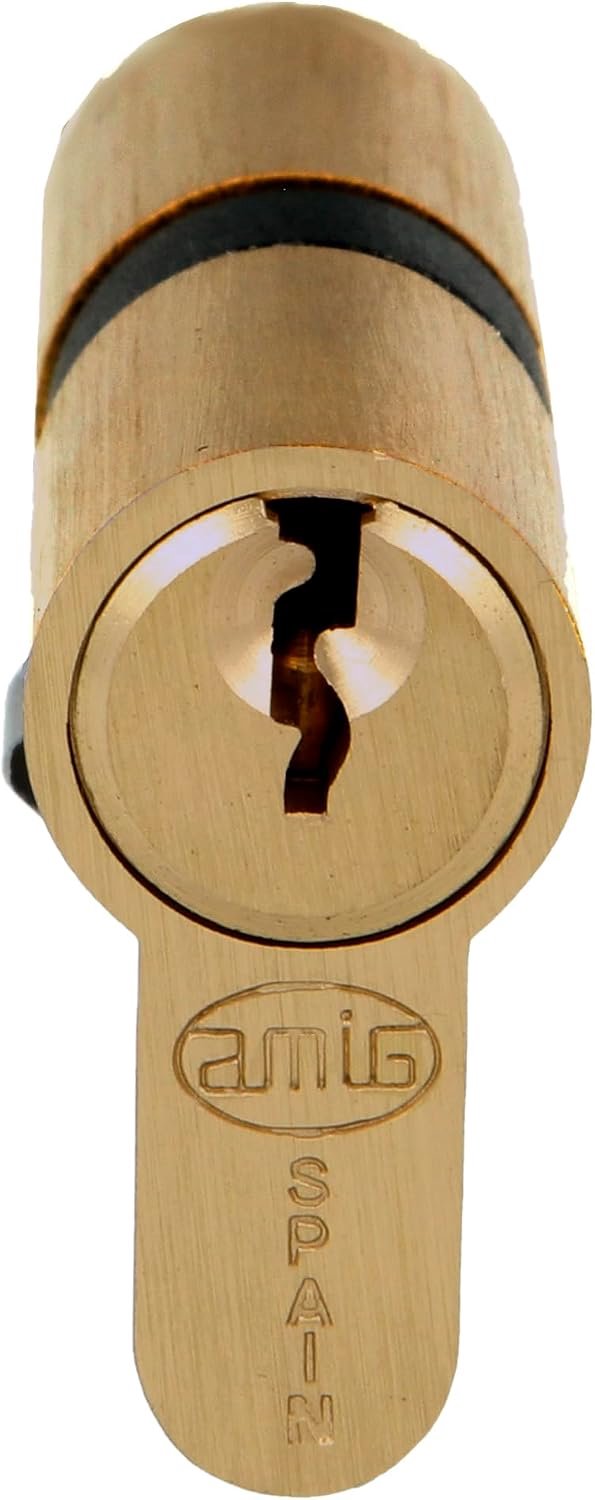 veiligheidscilinder 70 mm - matzilver - 15 mm nok - extra bescherming tegen inbraak - ServiceTopper