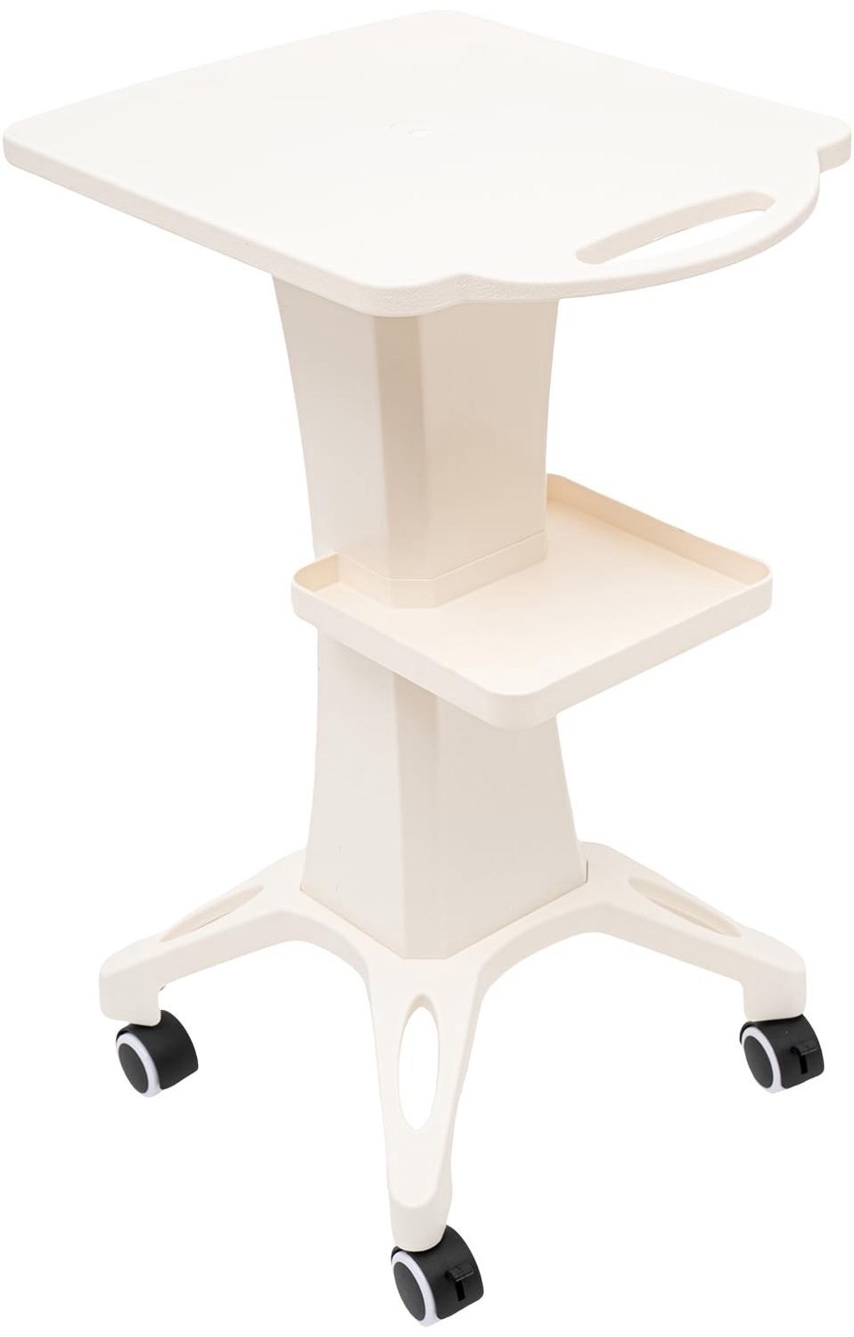 Mobiele Cosmetica Trolley met 4 Wielen en 40 kg Draagvermogen