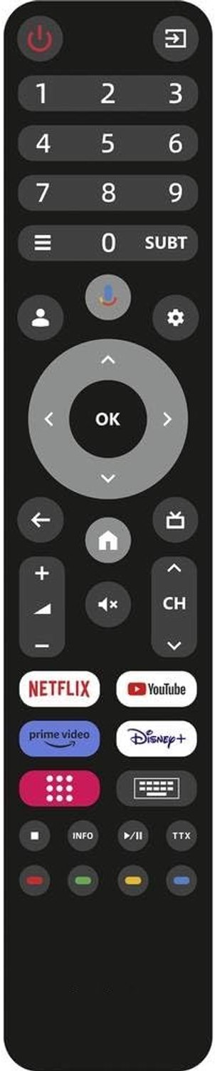 Vervangende Afstandsbediening voor Dyon Televisies