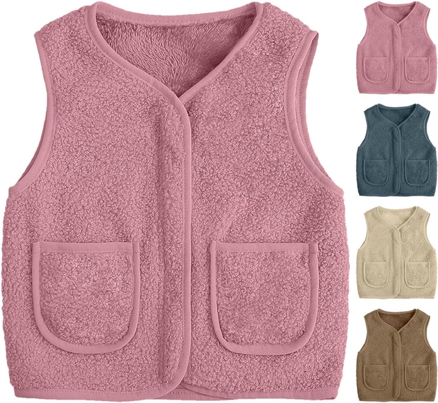 Vest voor meisjes, warm