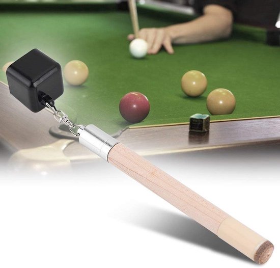 Biljart tool 18 cm - kunststof en aluminium - multifunctioneel - handig in gebruik - m-winkel — afbeelding 5