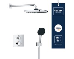 GROHE Precision inbouw douchesysteem - Vierkant bedieningspaneel - Chroom