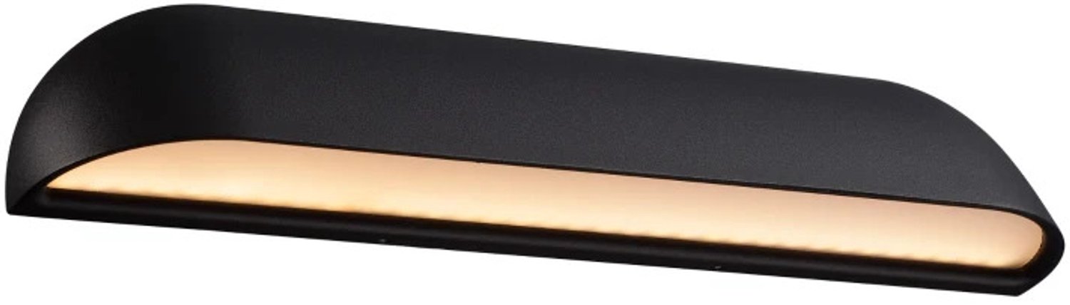 Nordlux Doos 3x Nordlux Front LED Wandlamp | 13.9W 3000K 850lm 830 | ip44 | Zwart