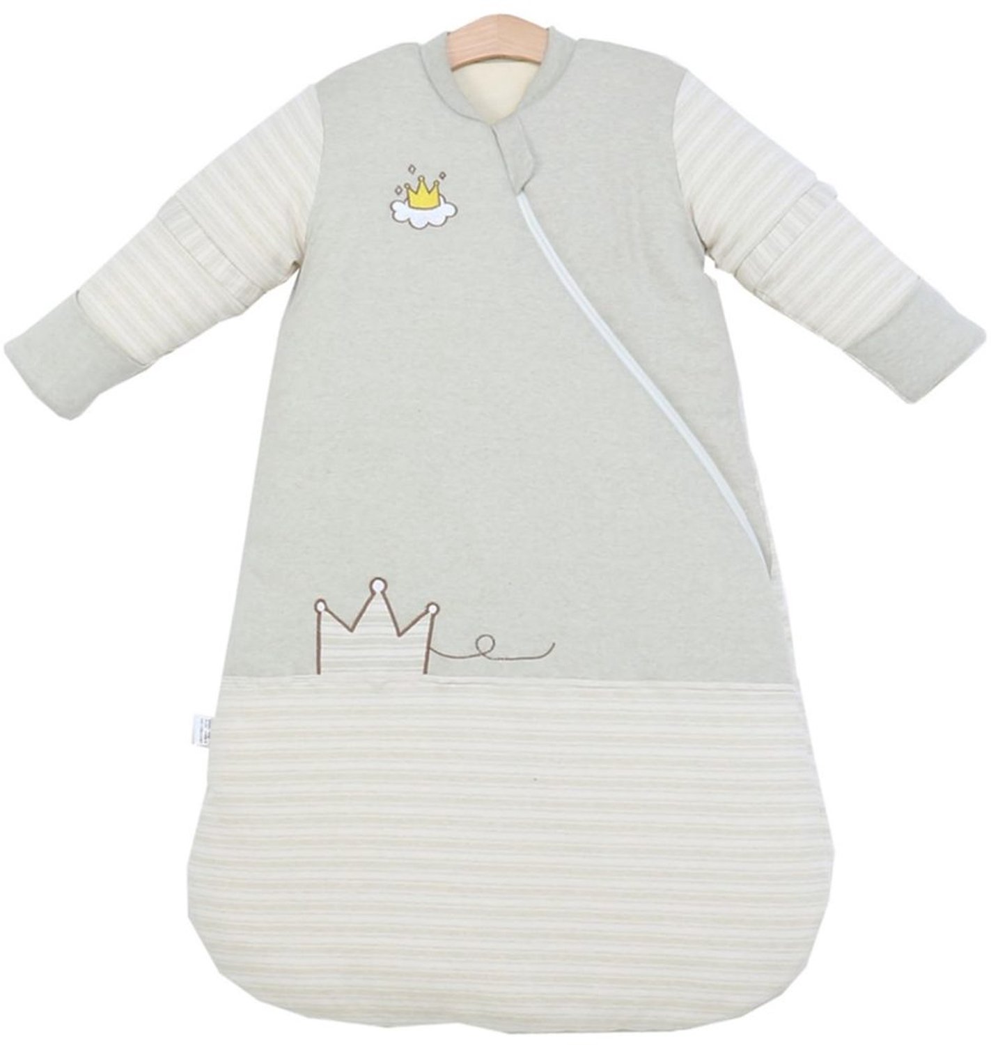Baby Winter Slaapzak met Verwijderbare Lange Mouwen - Comfortabel en Warm voor Peuters