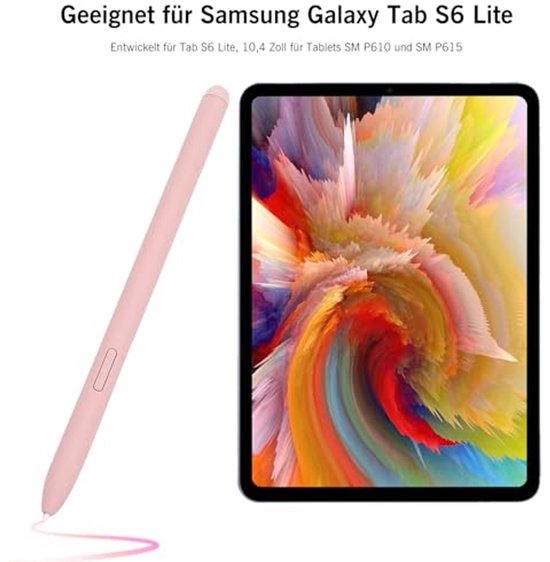 Stylus Pen Vervanging - Touch Pen - Geschikt voor Tablet S6 Lite 10.4in - Premium Plastic - Natuurlijke Greep - Drukgevoeligheid - Tekenpen — afbeelding 5