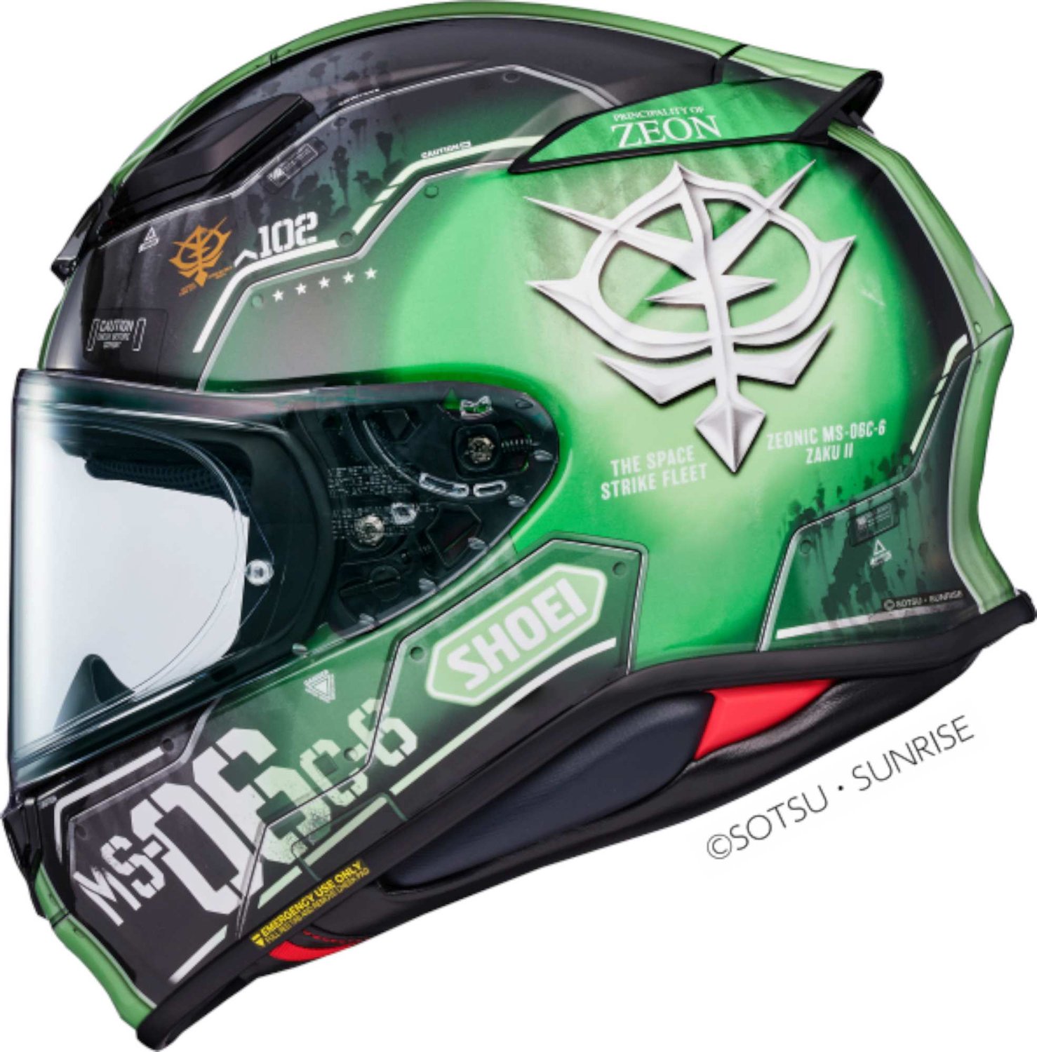 Shoei NXR2 Zaku II Helm - Maat M (57/58) - – foto 3