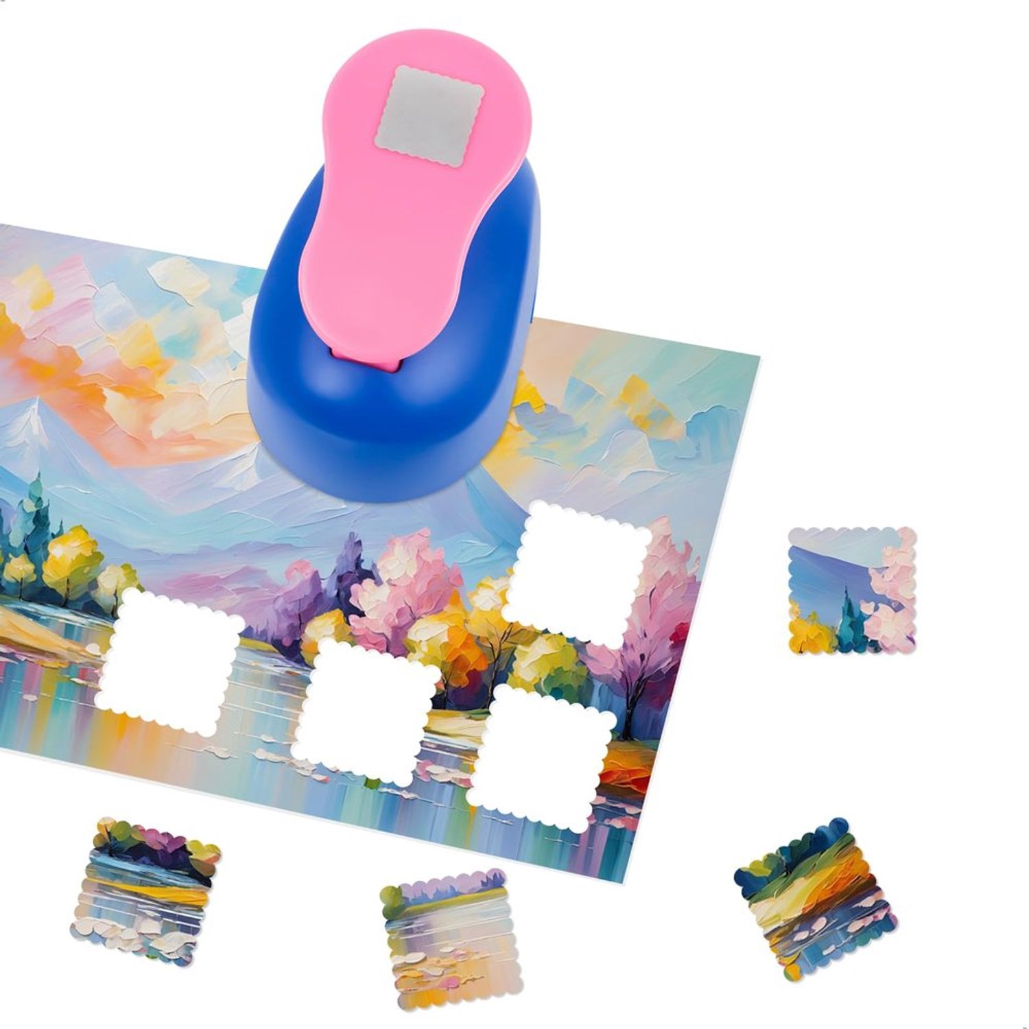 Handmatige Stempelpons voor Precisie in Scrapbooking en Knutselen