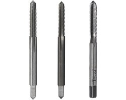 HSS Handdraad Tapset voor Handmatig Gebruik, 4 Stuks