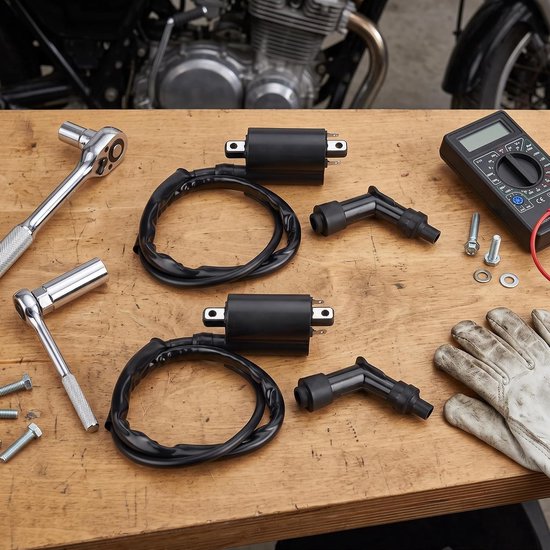 Set van 2 Ontstekingsspoelen voor Motorfiets - Voor- en Achterzijde - Hoogwaardige Ontstekingssystemen en Accessoires — afbeelding 5