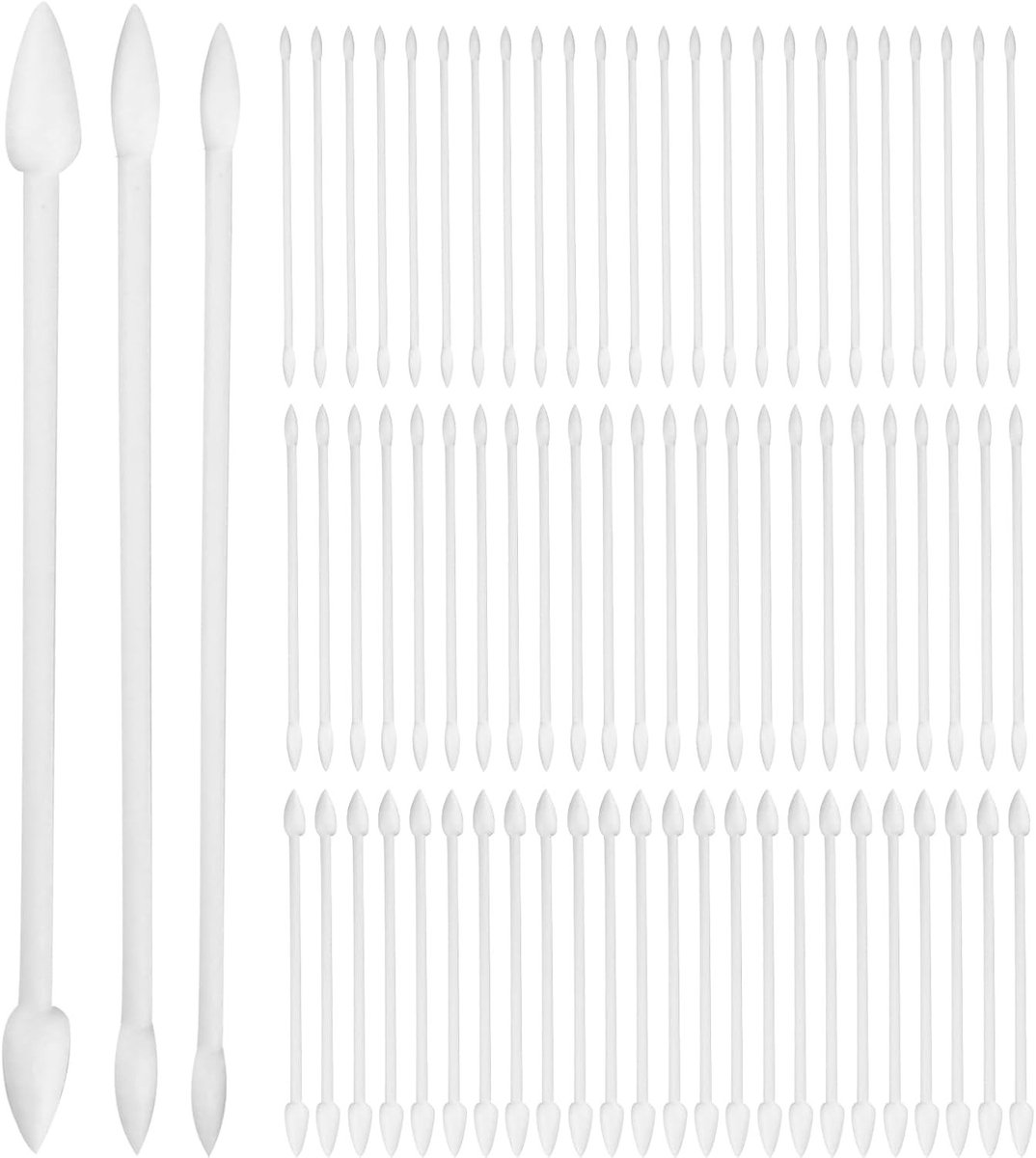 150 Stuks Katoenen Wattenstaafjes voor Reiniging, Ideaal voor Schoonmaken, Make-up en Hygiëne