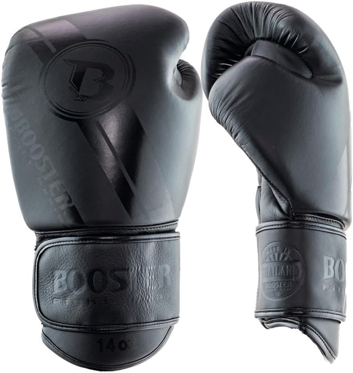 Kickbokshandschoenen 10oz - Leer - Dark-Side - Ideaal voor training - ShopVlot