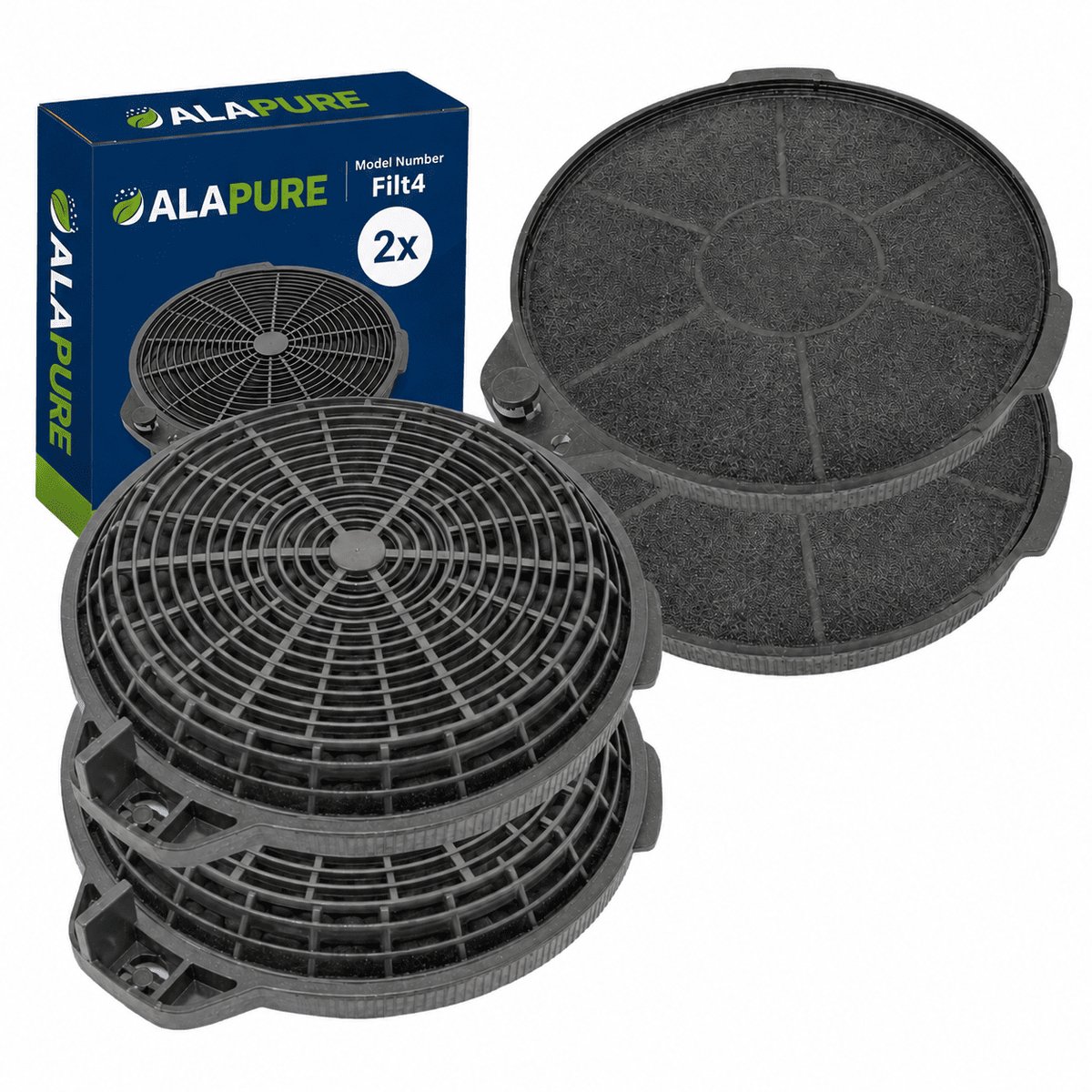 2x Koolstoffilter voor CATA 02859394 / CARBFILT4