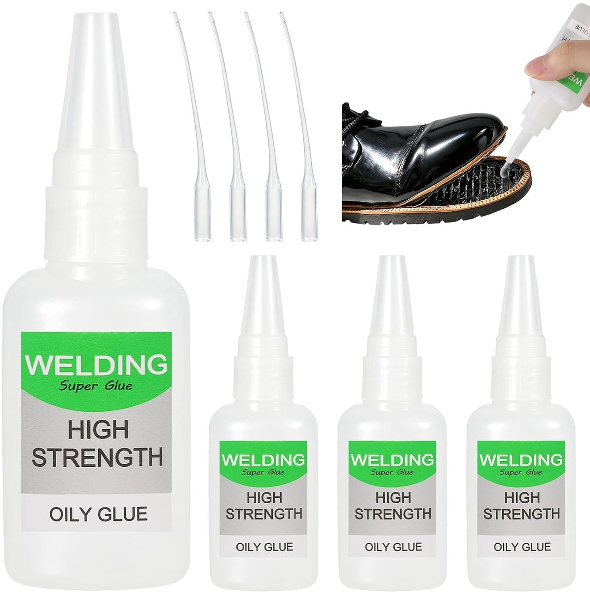 Olielijmen 4 Stuks - Multifunctionele Lijm - Voor Schoenen en Meubels - Sterke Hechting - ShopVlot