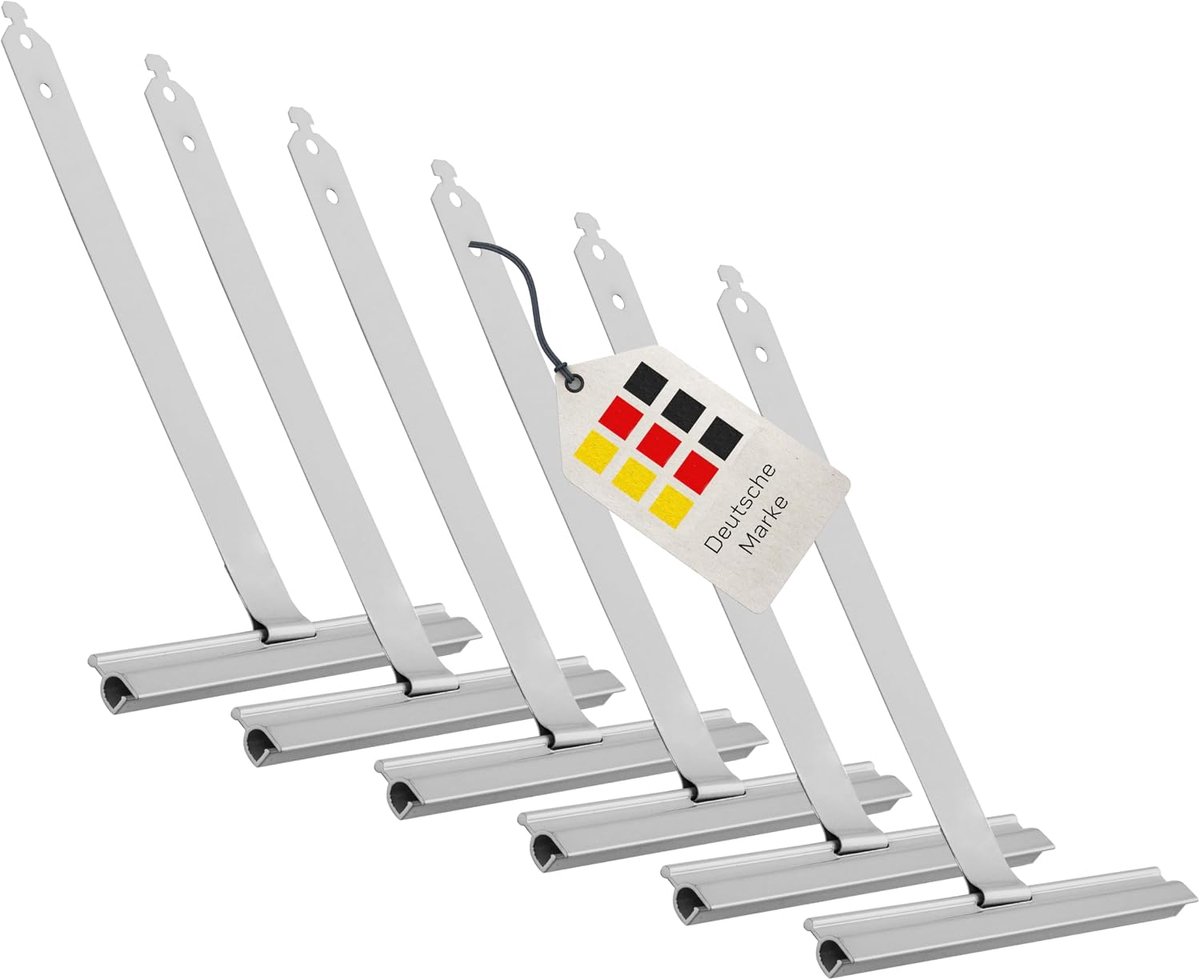 BAUHELD Maxi suspension springs [6 pieces] - Roller blind suspension made of high-quality spring steel [with plastic - ShopVlot