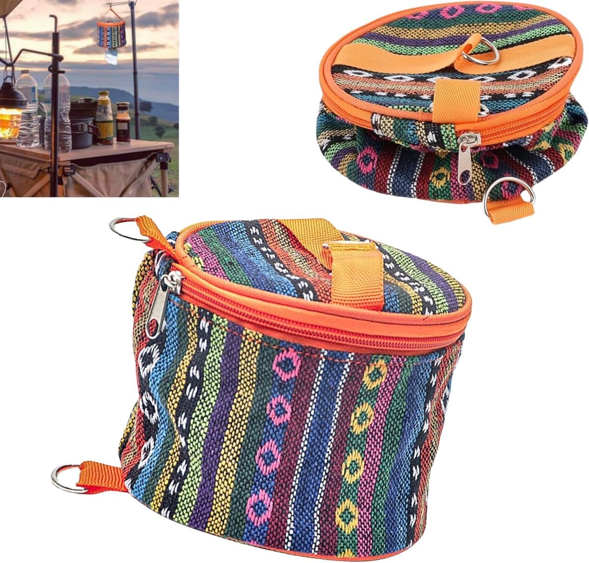 Handkerchief Holder Camping Box Tissue Box Outdoor Towel Box Toilet Paper Holder Outdoor Portable Foldable Camping - ShopVlot