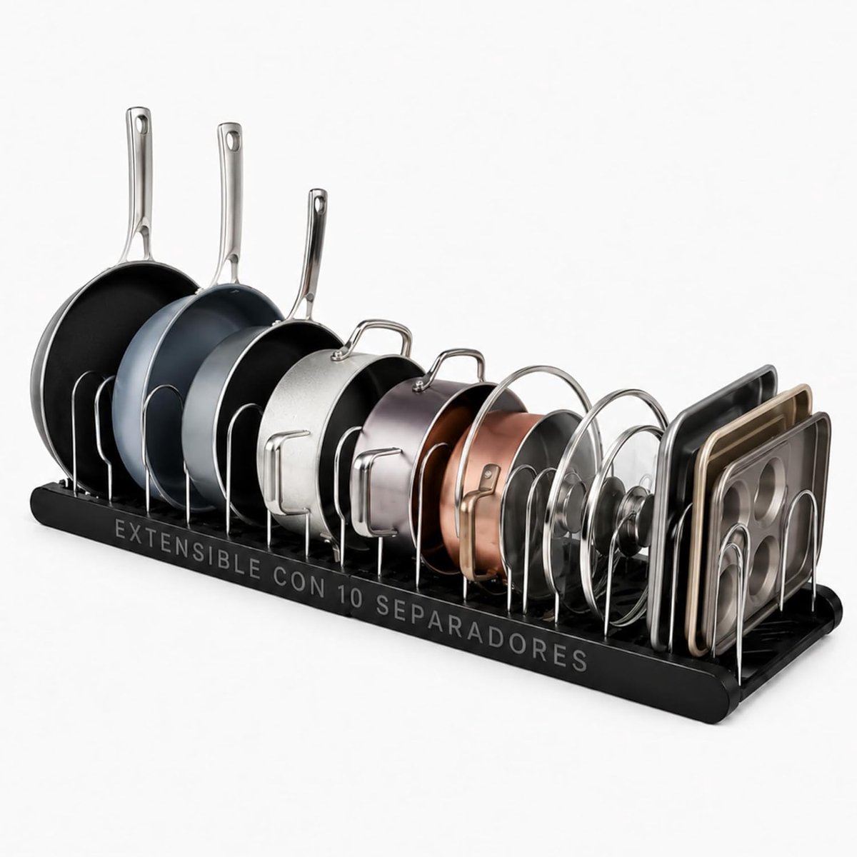 Opberglade zwart - ruime lades - modern design - perfect voor elke kamer - ShopVlot