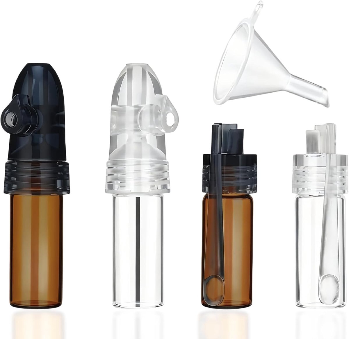 4pcs mini spice spreaders, spice dispenser, 51 mm and 68 mm - ShopVlot