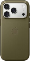 Apple TechWoven hoesje met MagSafe - Geschikt voor iPhone 18 Pro - Olijfgroen
