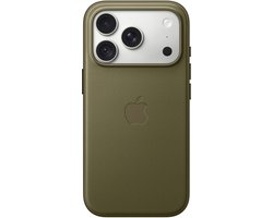 Apple TechWoven hoesje met MagSafe - Geschikt voor iPhone 18 Pro - Olijfgroen